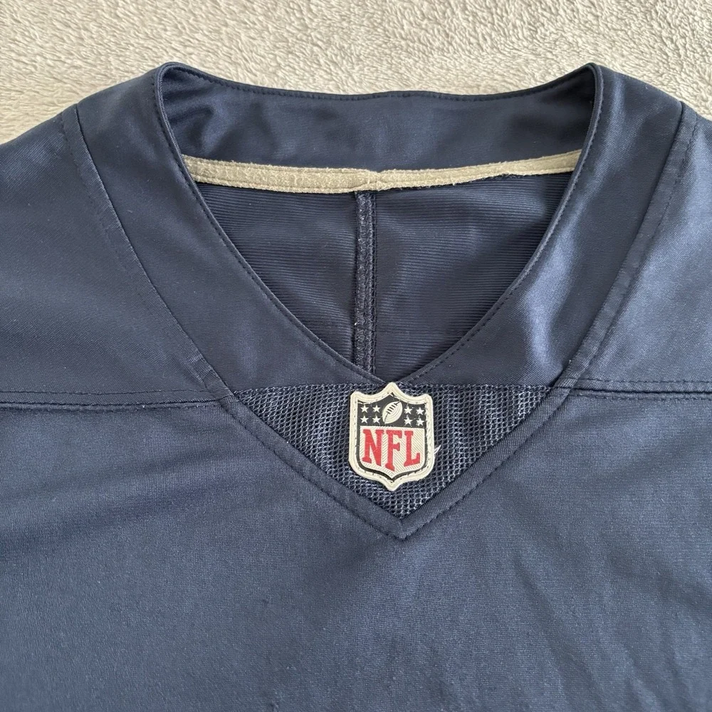 Nike‎ NFL Chicago Bears Jersey Men's XL Football Navy Orange Adult